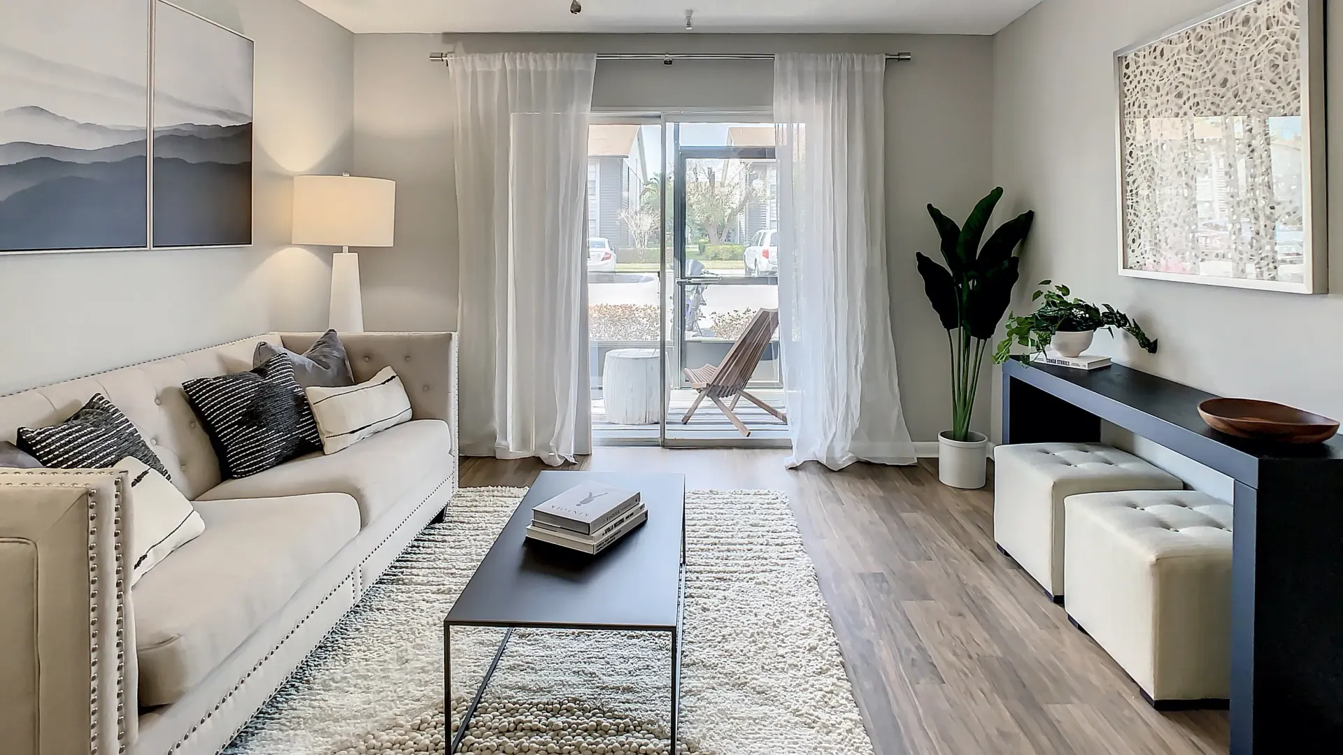 Living Room and Patio