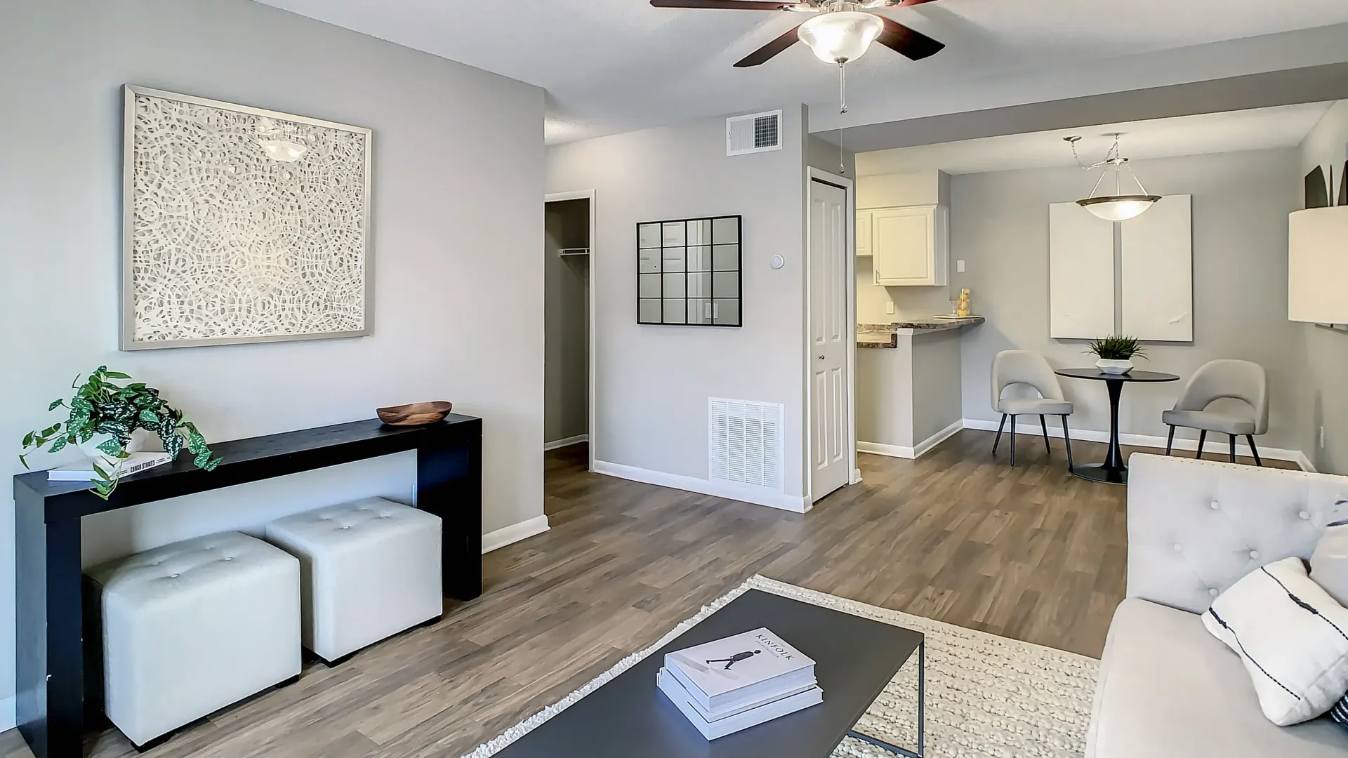 Living and Dining Rooms